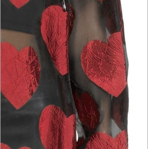 Love Moschino Heart Sheer Hooded Jacket - Picture 5 of 9
